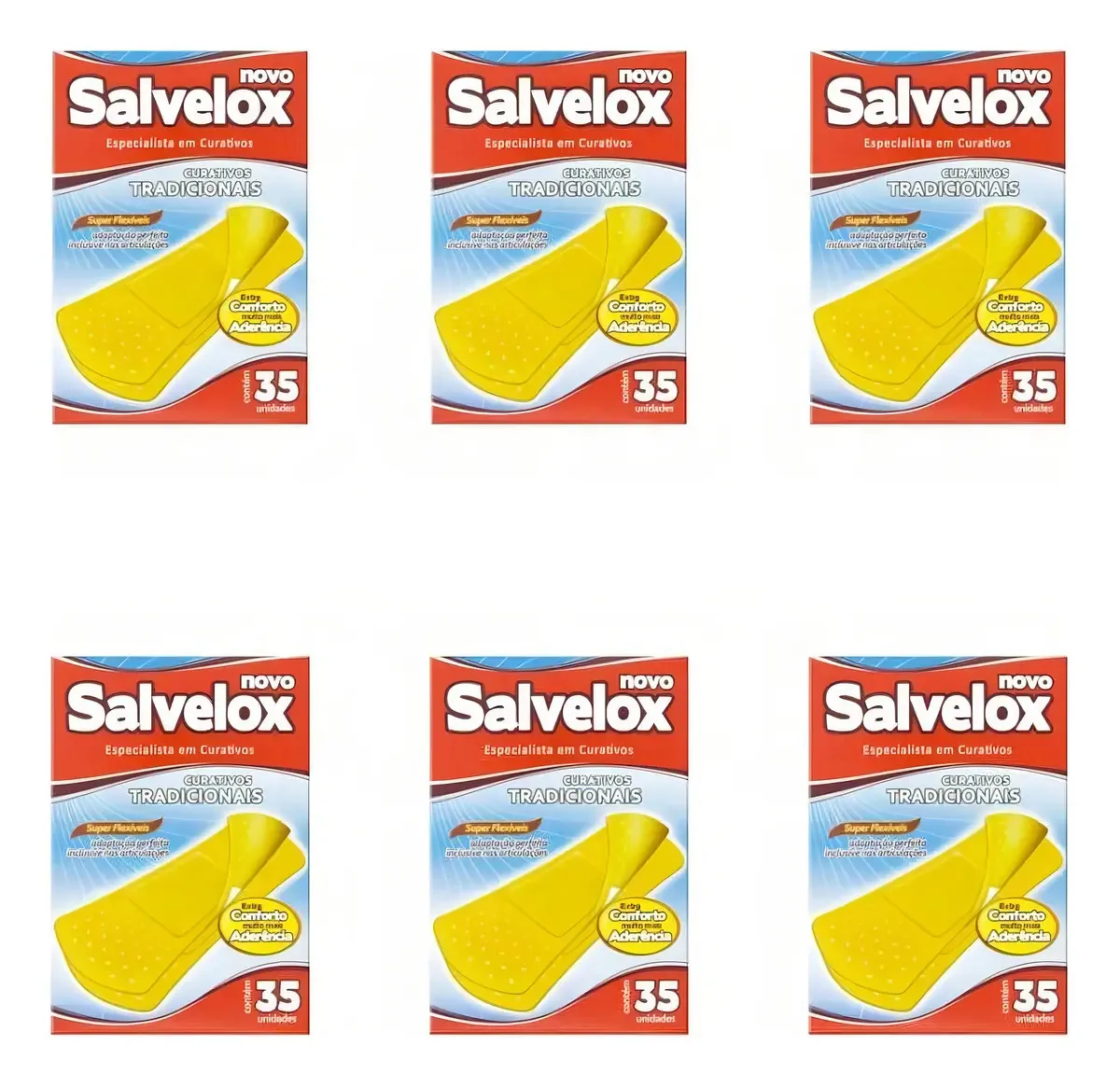 Curativo Tradicional Salvelox Caixa 35 Unidades