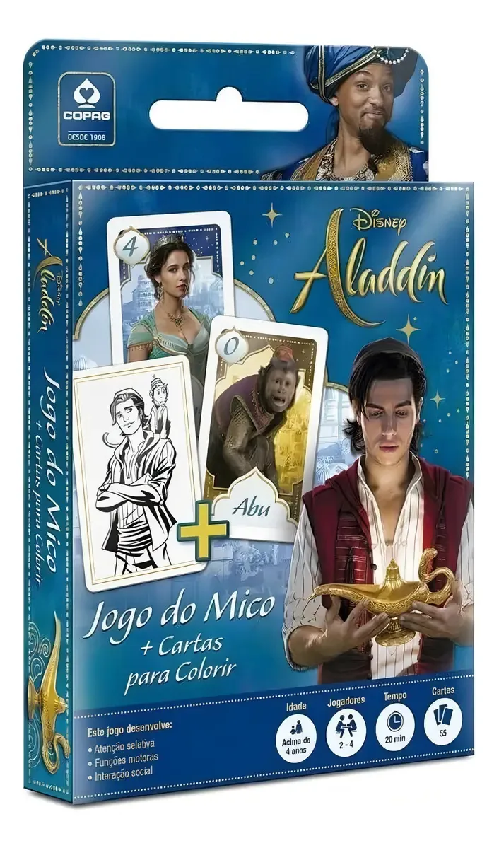 Brinq.jogo Aladdin Mico/colori