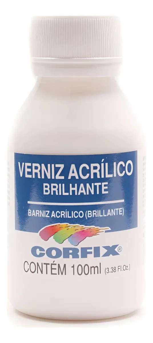 Verniz Acrilico Brilh.100ml Rf.410503