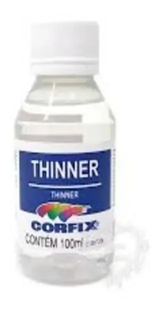 Thinner Corfix 100ml Diluição Tintas Vernizes Incolor
