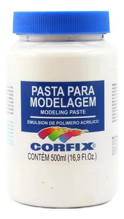 Pasta Para Modelagem Corfix 500ml