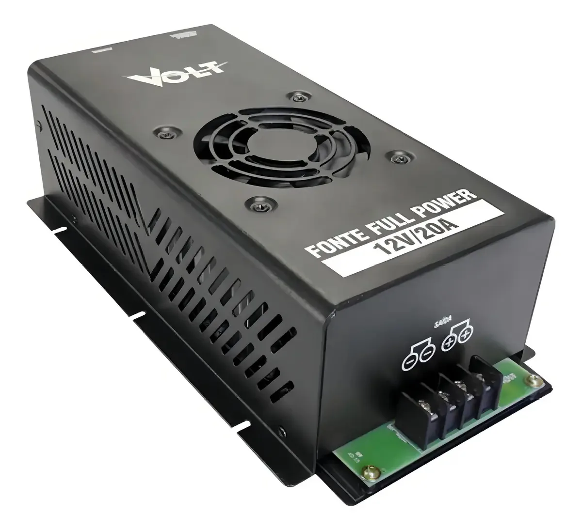 Fonte Chaveada Volt 12V 20A Alimentação Automática Alta Potência