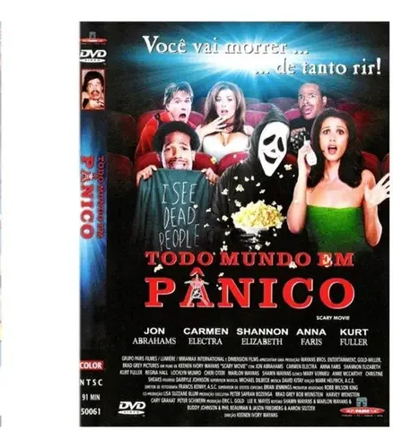 Dvd - Todo Mundo Em Pânico