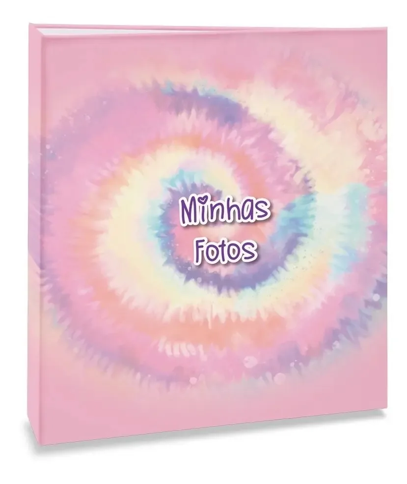 Álbum 300 Fotos 10x15 Infantil Rebites Ical Cor Colorido Minhas Fotos