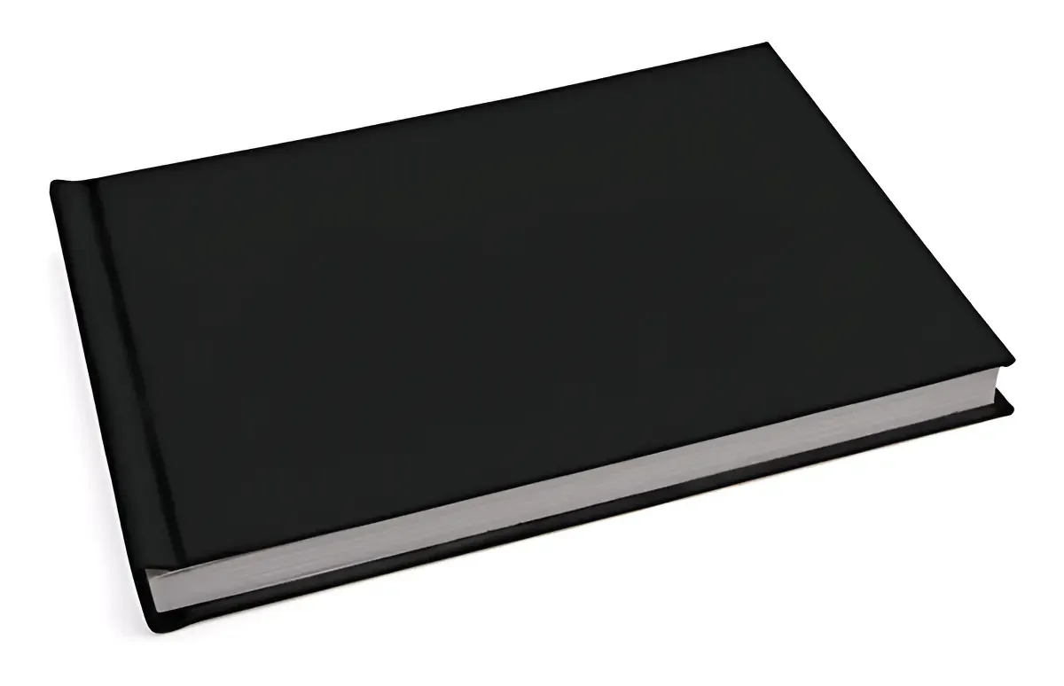 Álbum Fotos Autocolante 40 Fotos 20x30 Horizontal Preto