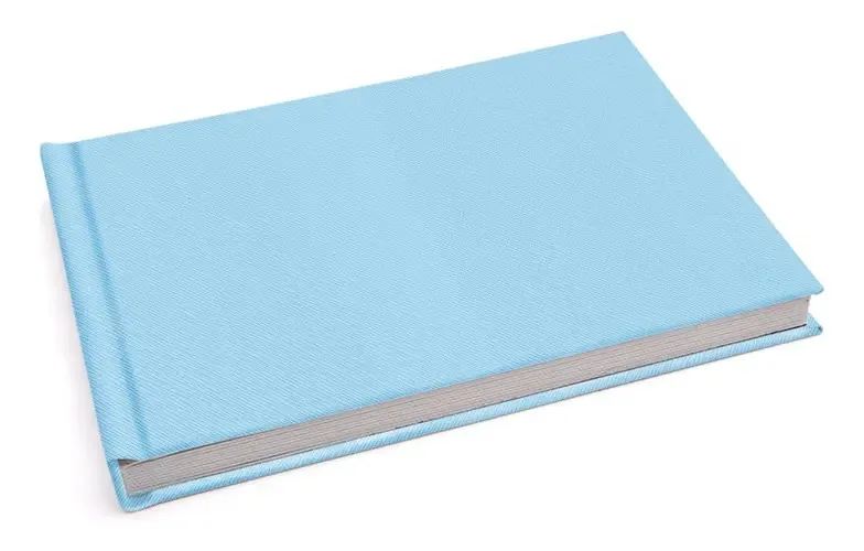 Álbum Autocolante Para Fotos 20x30 Para 20 Fotos - Azul Bebê