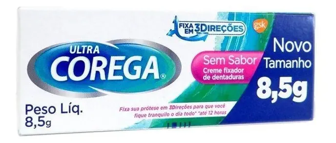 Kit Corega Fixador Dentadura 8,5g - Fixação Segura