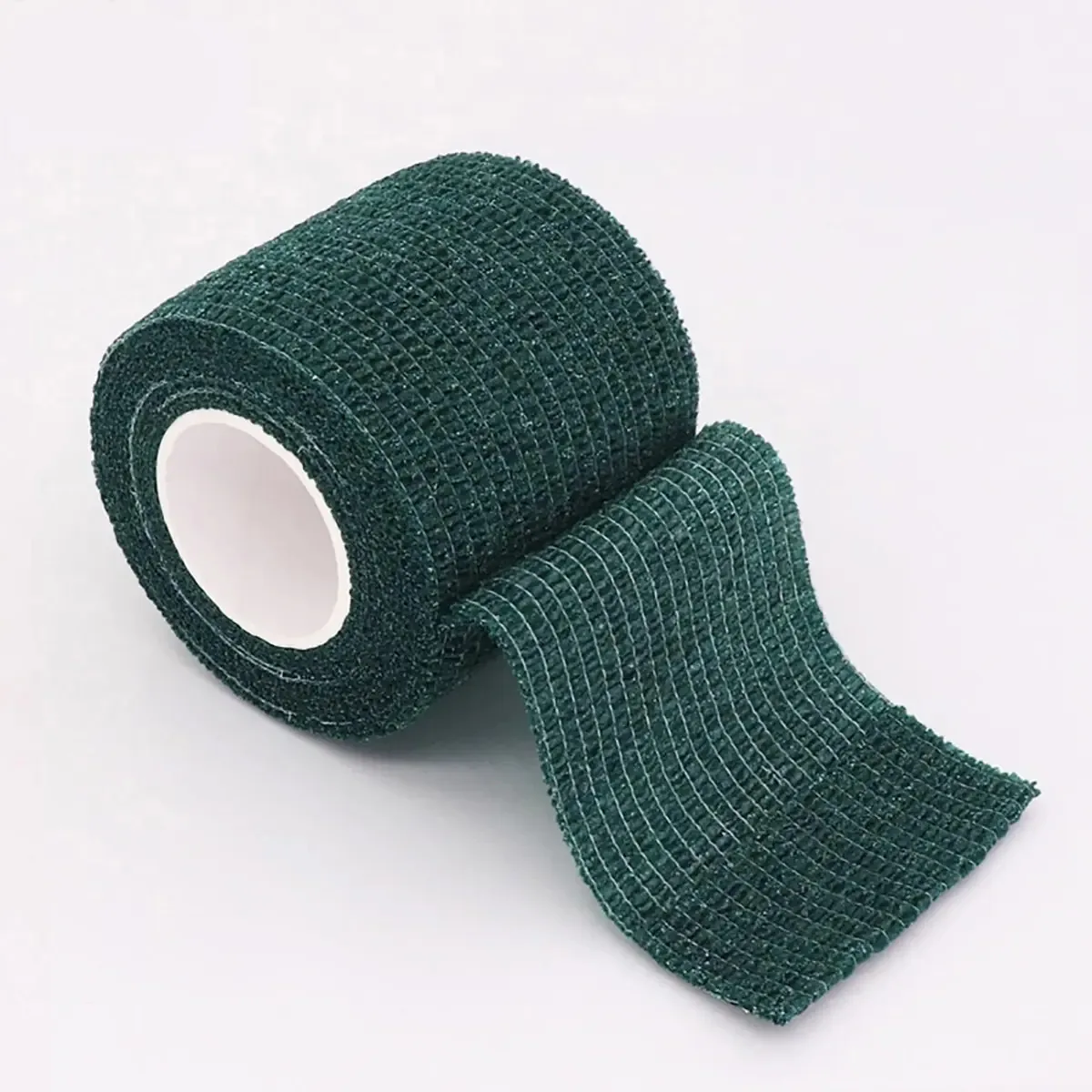 5 Rolos De Bandagem Tatuagem Tattoo 5 Metros Cor Verde Oliva