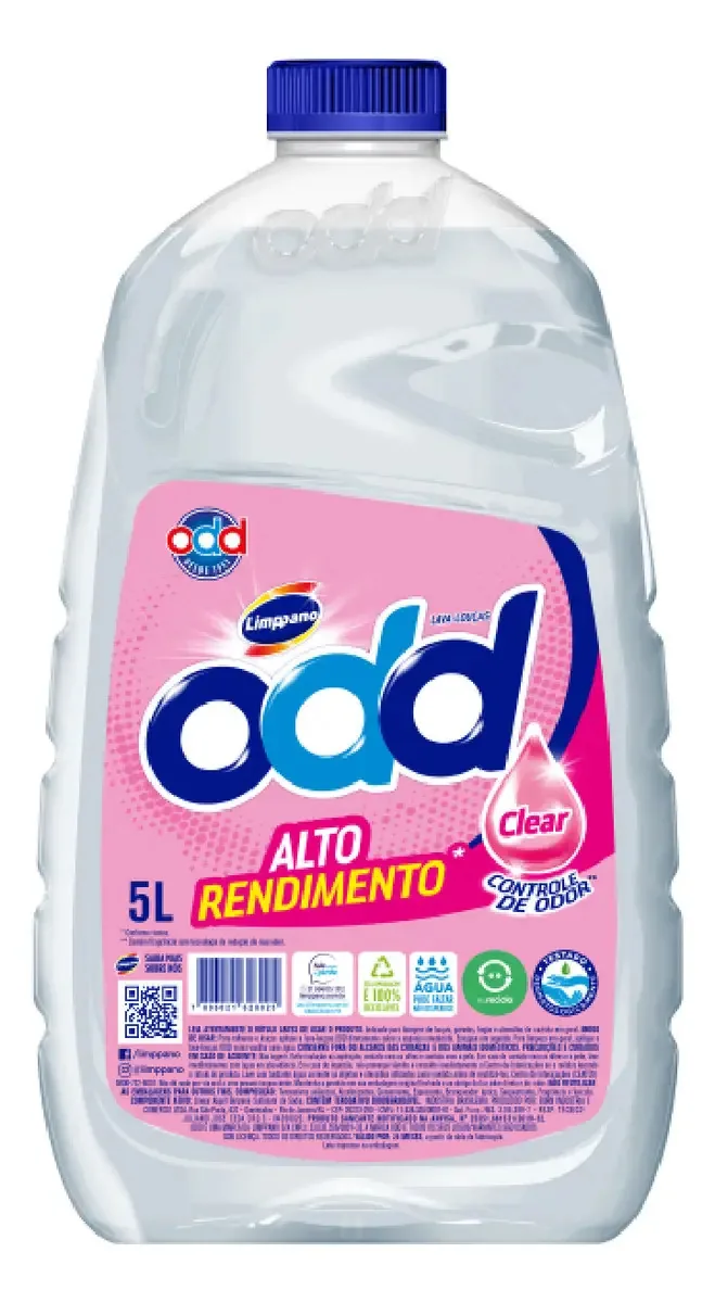 Deterg Odd Clear 5l