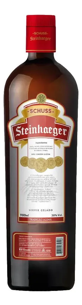 Aperitivo Steinhaeger Schus Copo 980ml