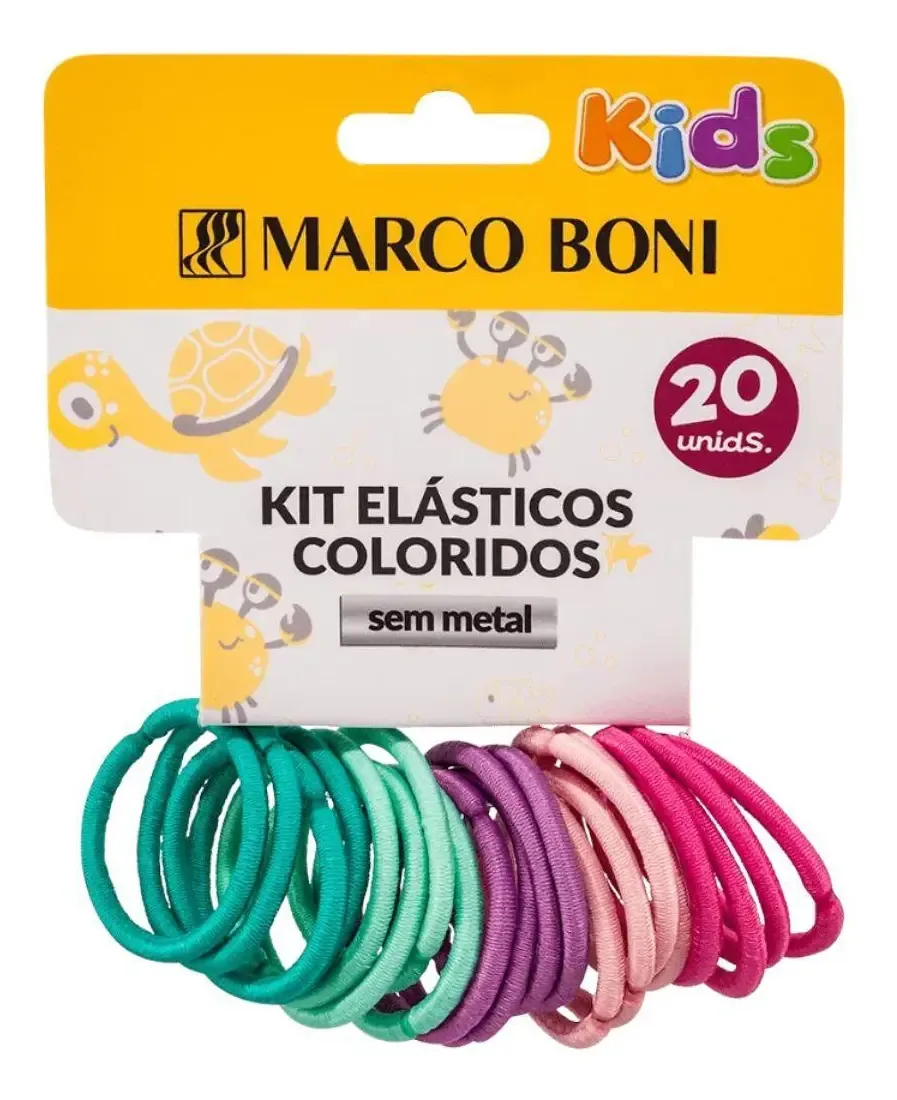 Kit M Boni Elasticos 20 Pecas R8158