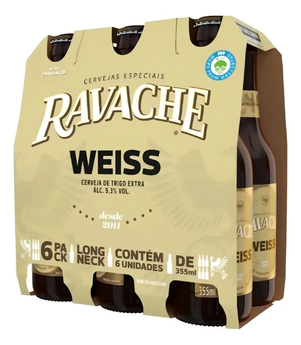 Cerveja Ravache Weiss 355ml