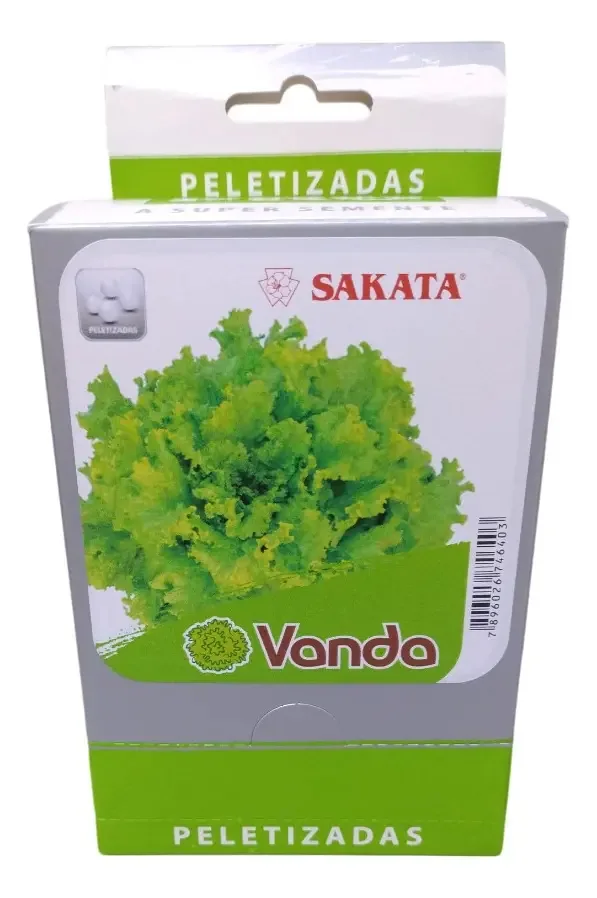 Sementes De Alface Crespa Vanda - 100 Sementes