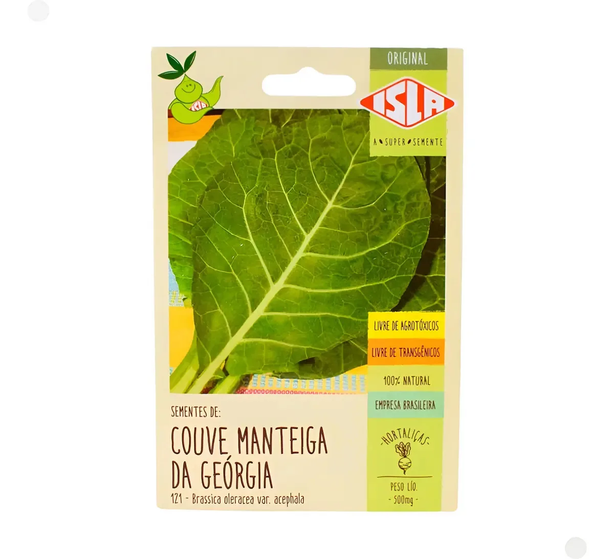 Semente de legumes de hortaliças Isla de 10g