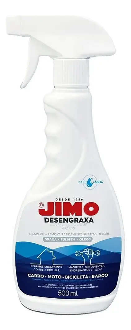 Jimo Desengraxante Multiuso Limpeza Pesada Spray 500ml
