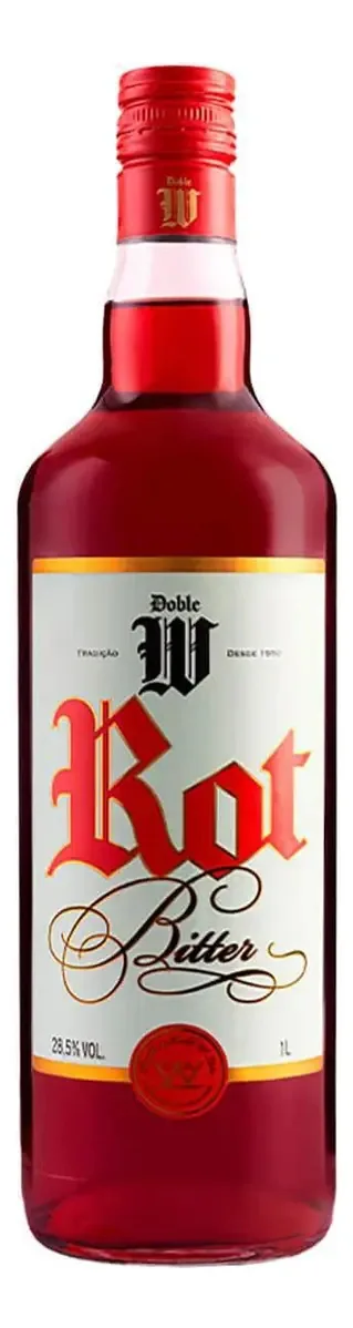 Aperitivo Bitter Rot Doble W Garrafa 1l