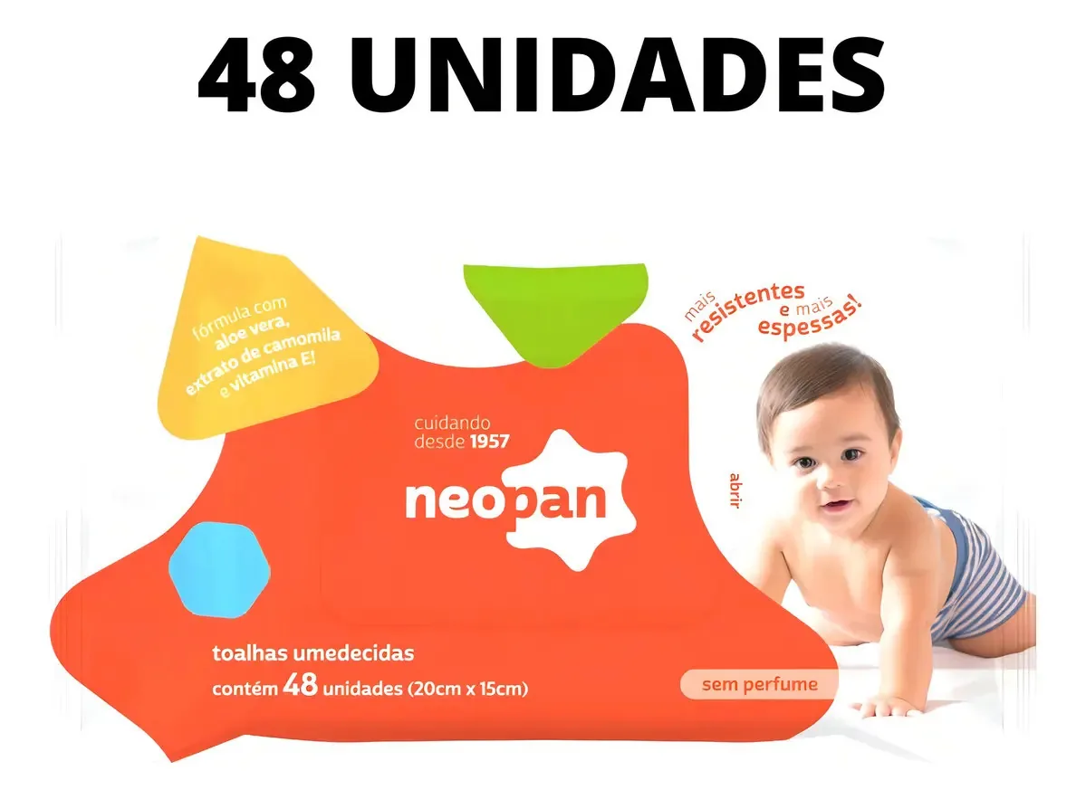 Neopan /toalhas Umedecidas C/48