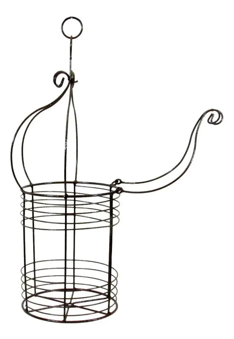 Gaiola 44 Cm Lanterna Luminária Indiana Lustre Decoração