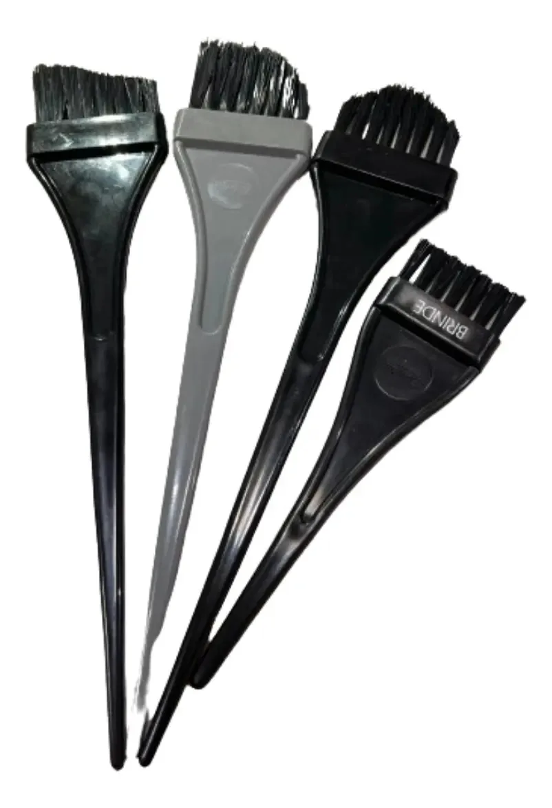 Kit Pincel De Coloração De Cabelo +1 Cor Preto