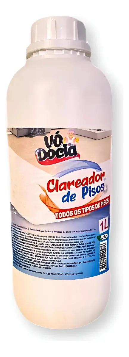 Clareador Para Azulejo Limpador Para Piso Porcelanato Casa