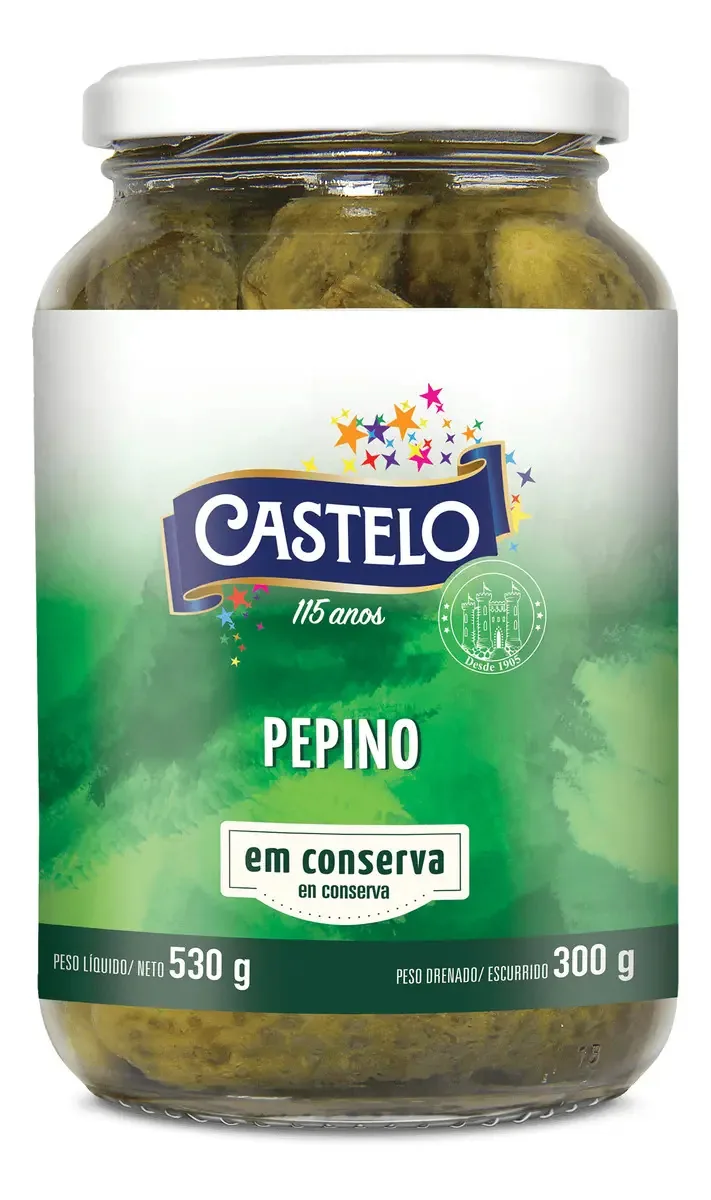 Pepino Castelo 300g
