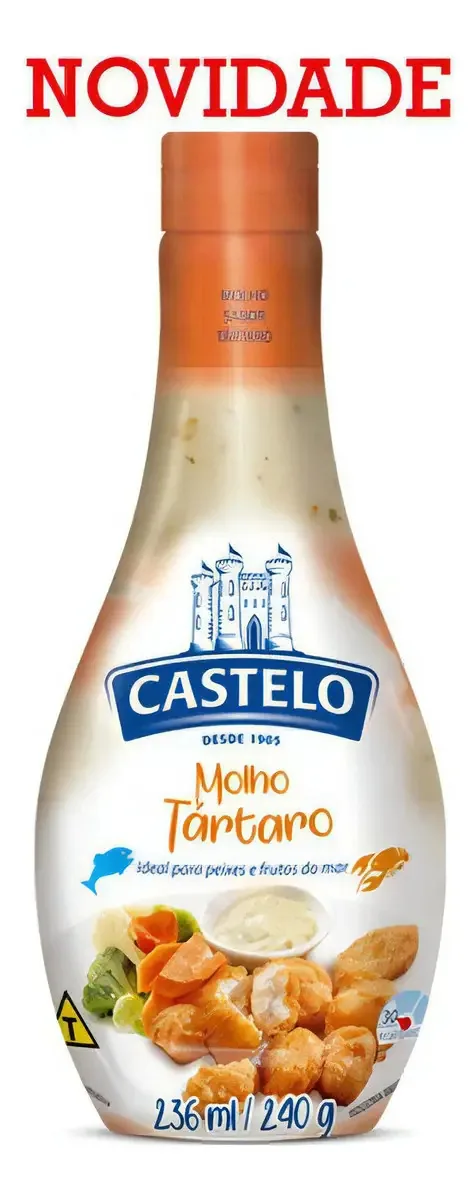 Molho Castelo Tartaro 236ml
