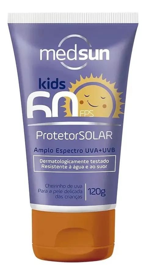 Protetor Solar Medsun Kids Fps60 120g