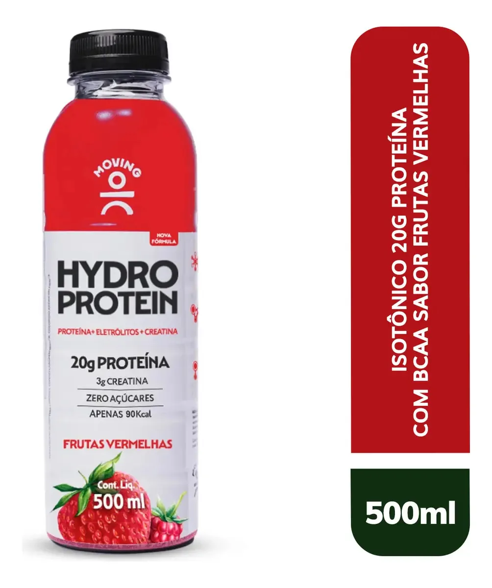 Hydro Protein Moving Frutas Vermelhas 500ml