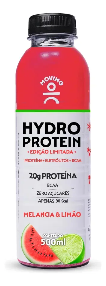 Moving Hydro Isotônico 20g Proteína Melancia E Limão 500ml
