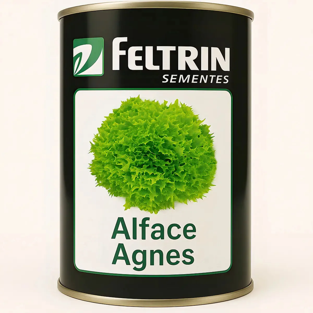 Semente De Alface Frisee Verde Agnes Feltrin 10.000 Sementes