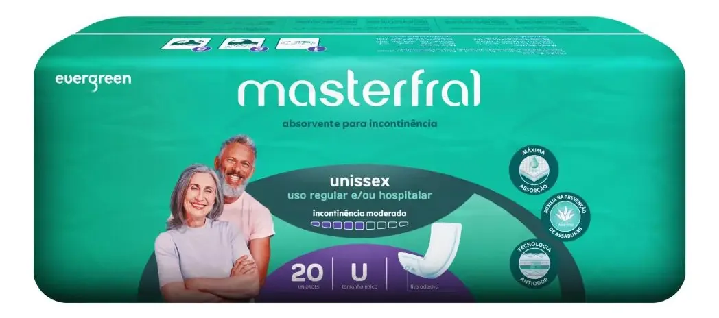 Absorvente Para Incontinência Masterfral Confort 20un