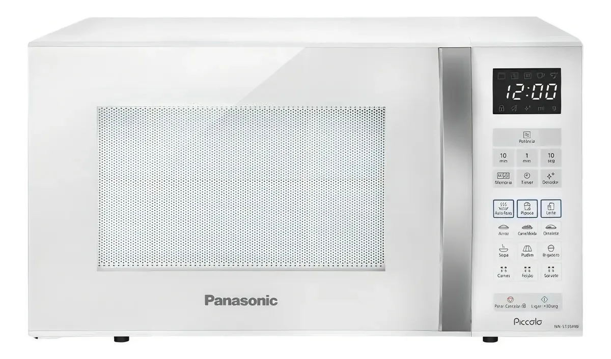 Forno Micro Ondas Branco Nn St35hwrun 25l Panasonic 110v