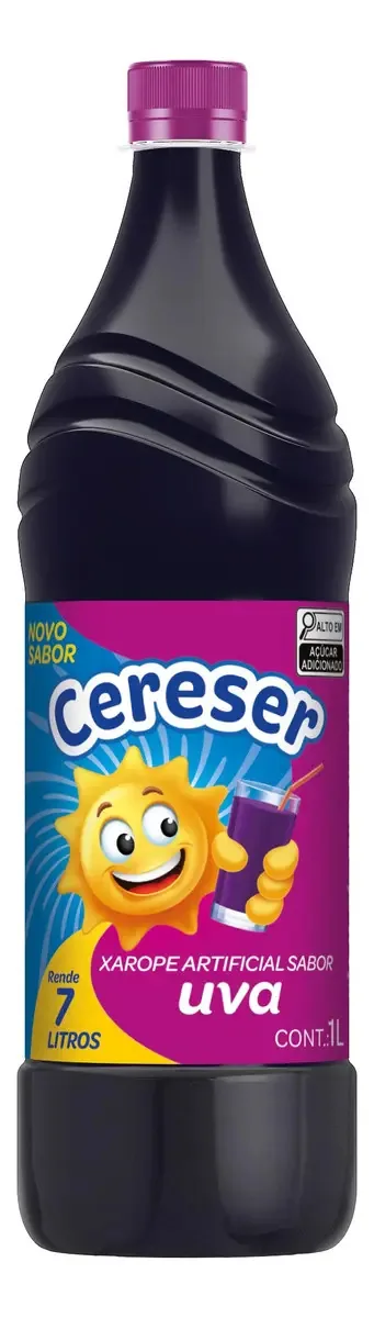 Xarope Cereser 1lt Uva