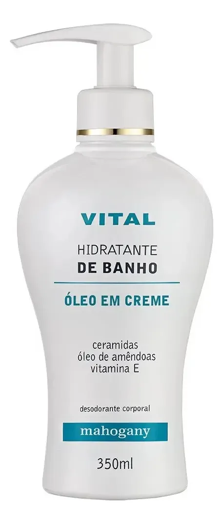 Mahogany Óleo Em Creme Pós Banho 350ml