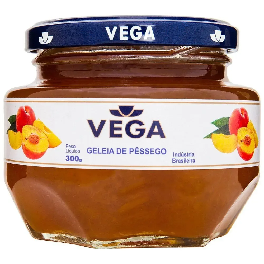 Geleia Trad Vega Pessego 300g