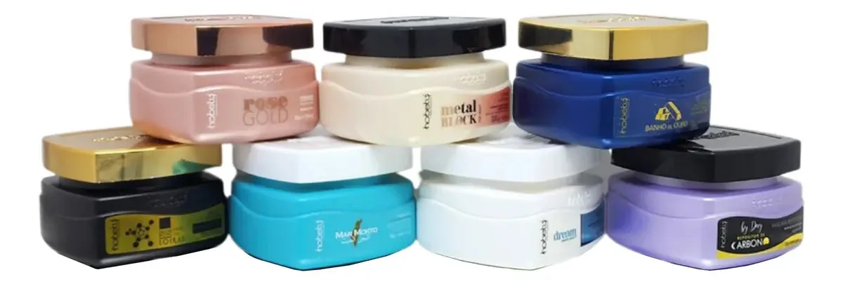 Kit Mascaras Tratamento Hobety * Quatro