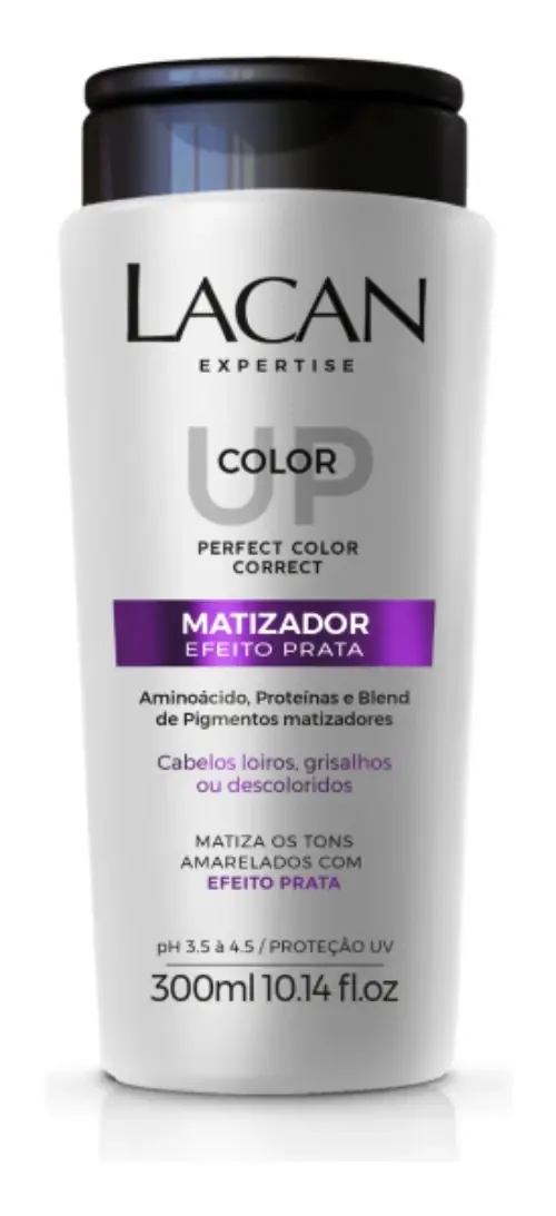 Lacan Color Up Matizador 300ml Prata