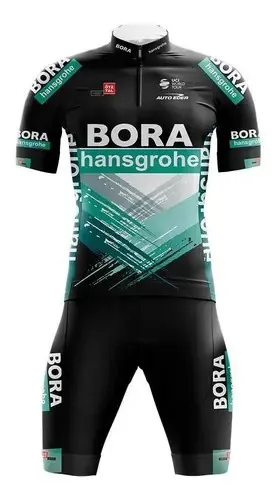 Conjunto Ciclismo Bermuda E Camisa Bora Hansgrohe