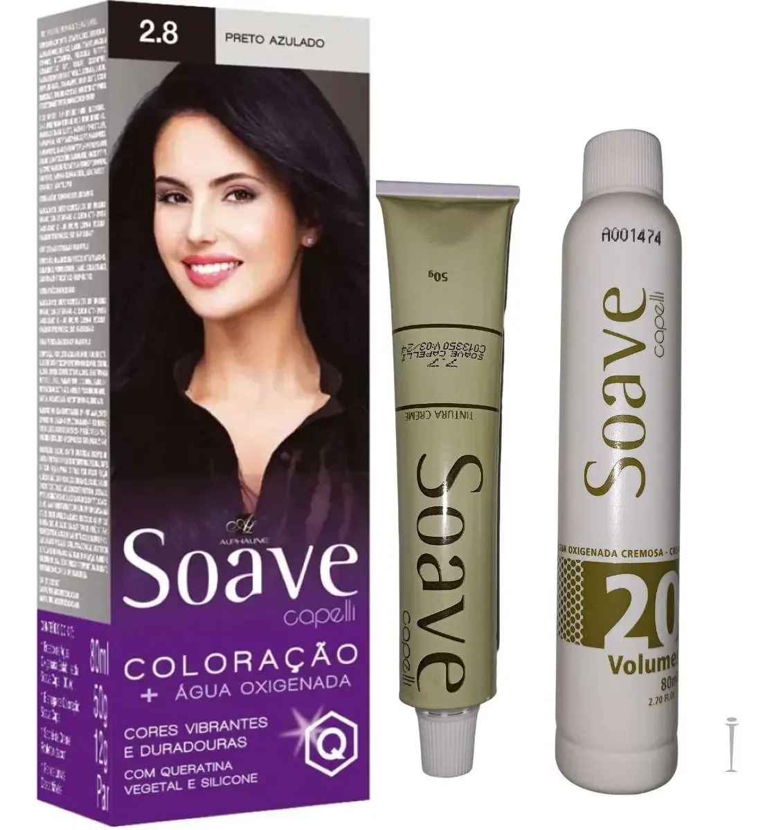 Coloracao Individual Permanente Soave Capelli 2.8 50 G