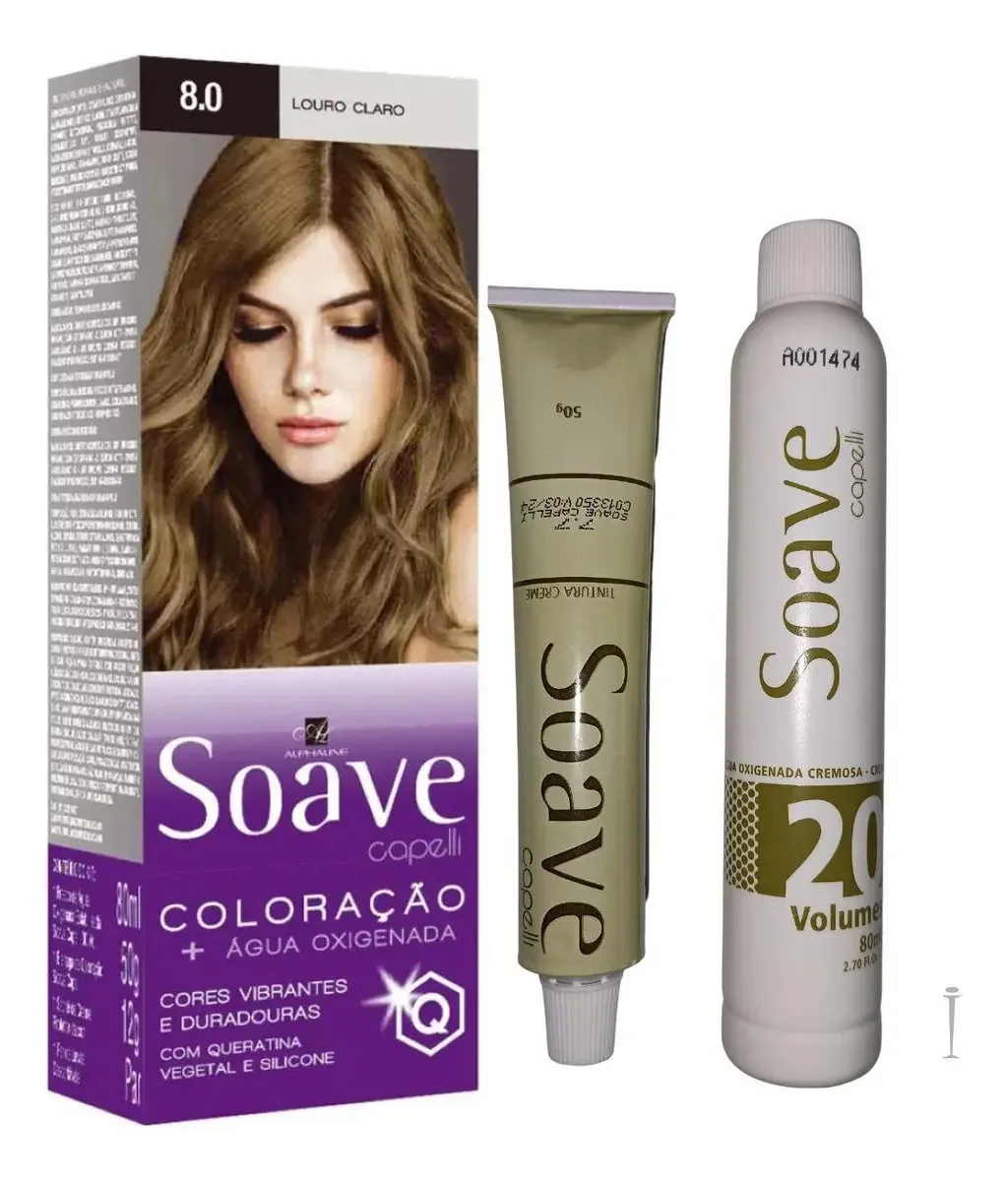 Coloracao Individual Permanente Soave Capelli 8.0 50 Ml