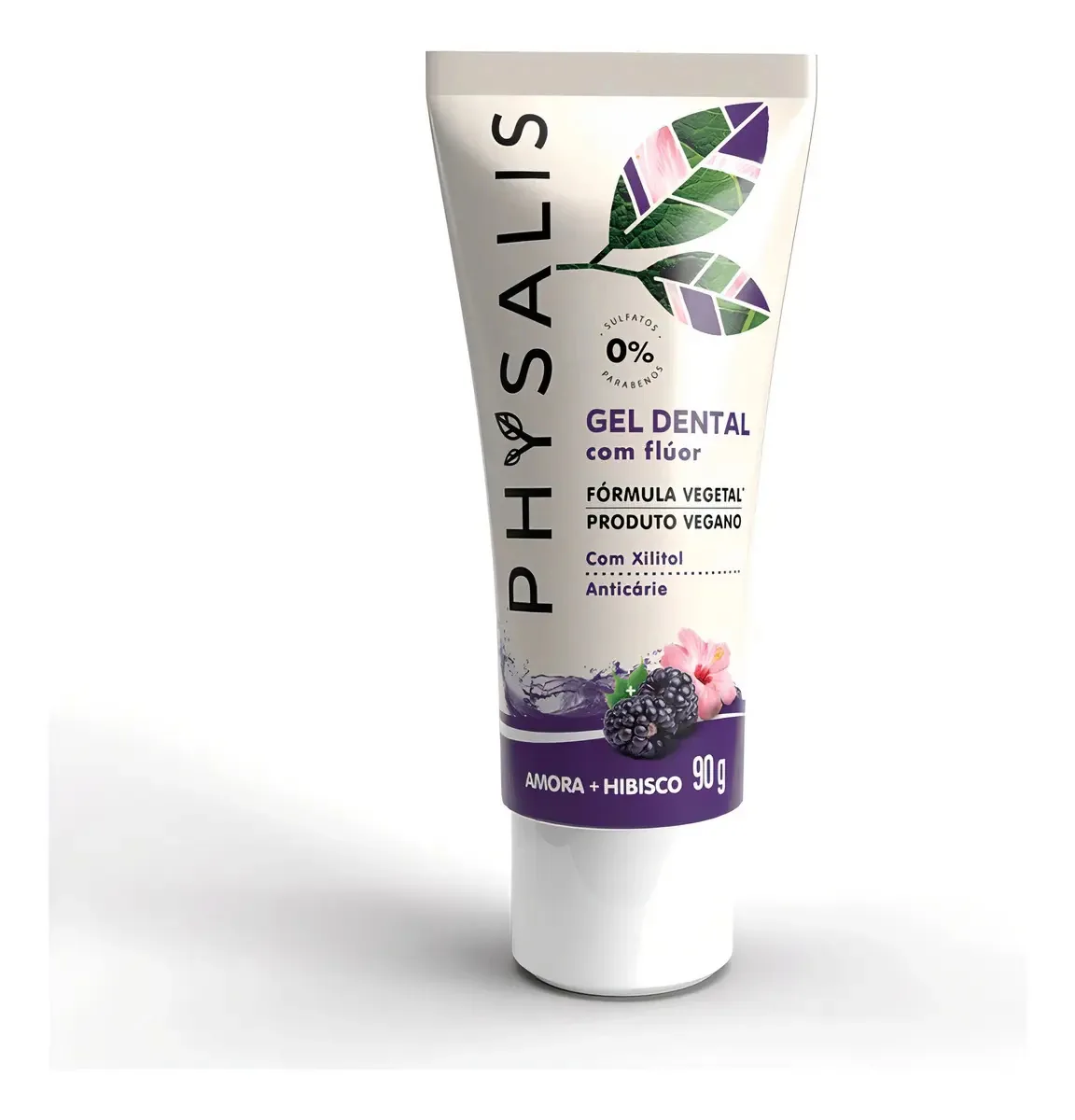 Gel Dental Amora E Hibisco Physalis Bisnaga 90g