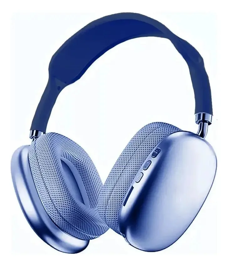 Fone Ouvido Multifuncional Homologado Via Bluetooth Cor Azul