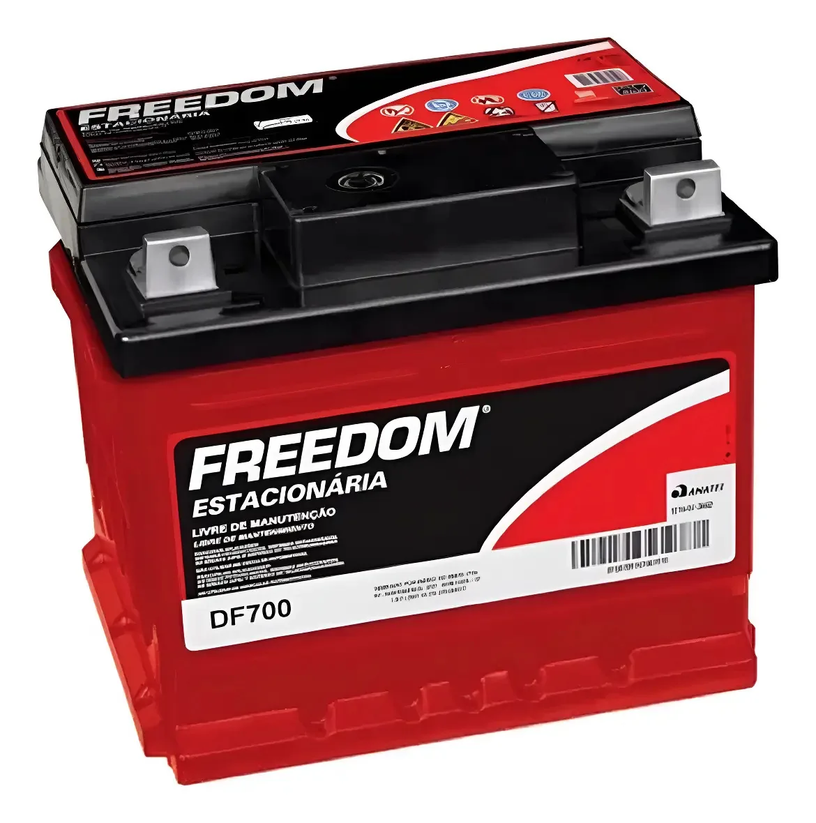 Bateria Estacionária Freedom DF700 12V 50Ah Chumbo-Ácido Energia Solar