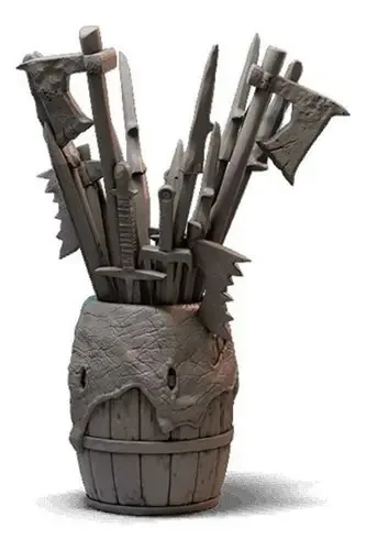 Miniatura Conspiração Armas 2 Tamanho 20cm Tamanho 20cm