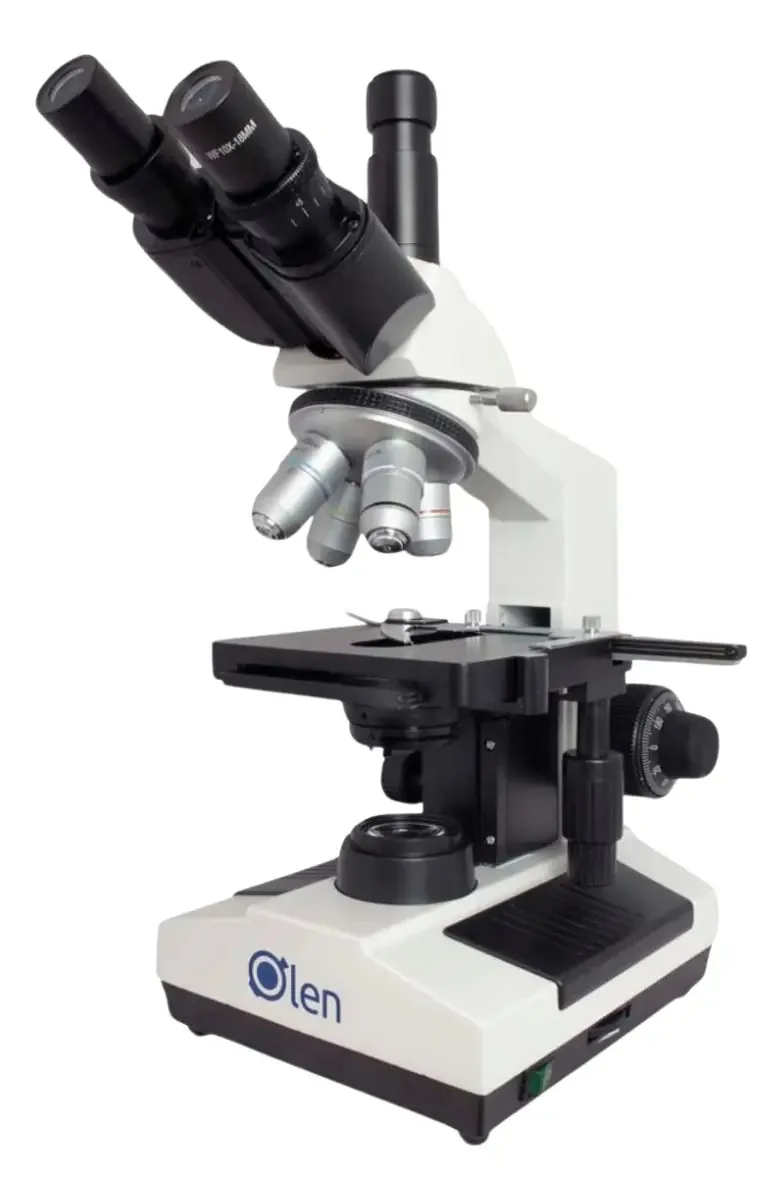 Microscópio Trinocular Acromático 1600x P/ Laboratório