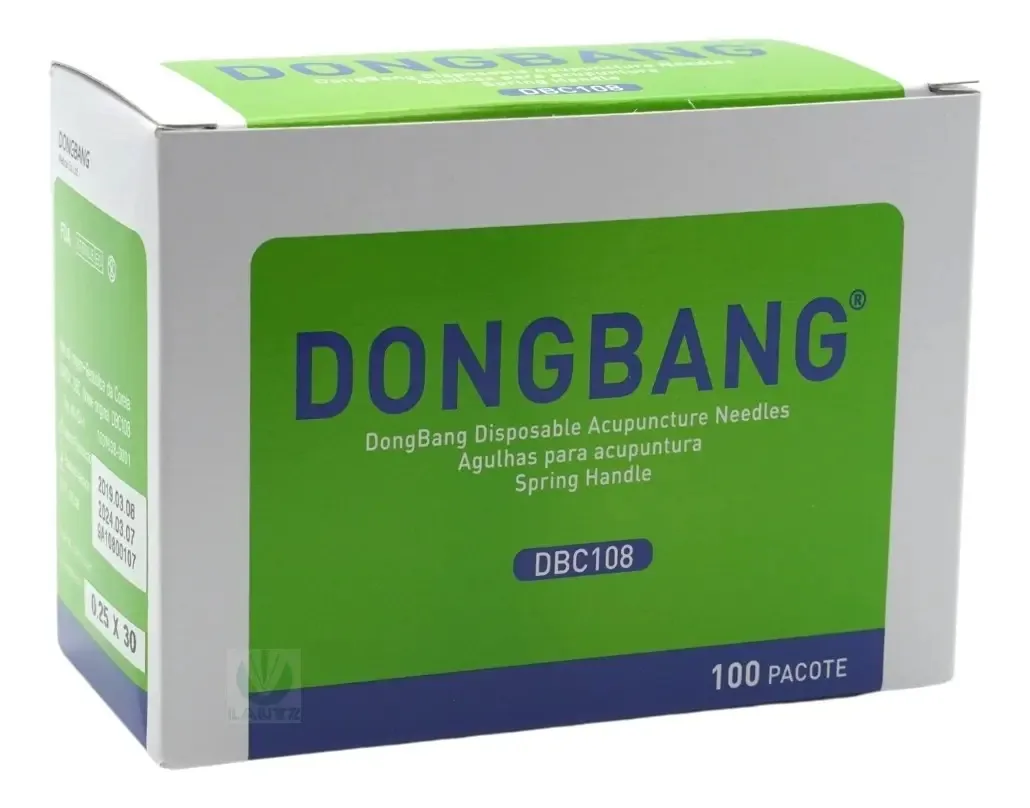Agulha Acupuntura DBC AGDB30601000 Aço Inoxidável Cabo Inox 30x60mm 1000un