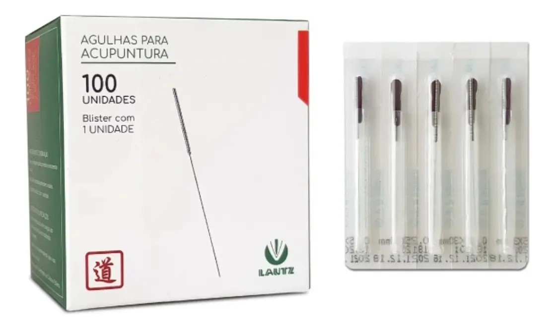 Agulha Acupuntura 30x40 Cx 100 Un Blister Lautz(importada)