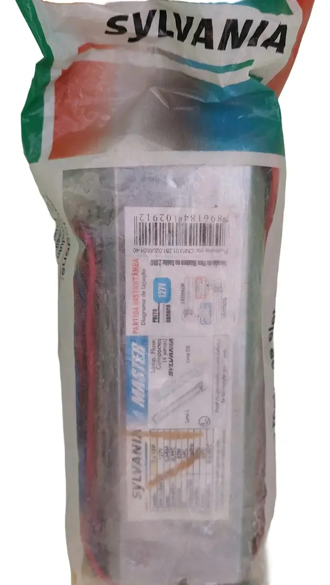 Reator Eletronico 2x18w Pl 04p Sylvania