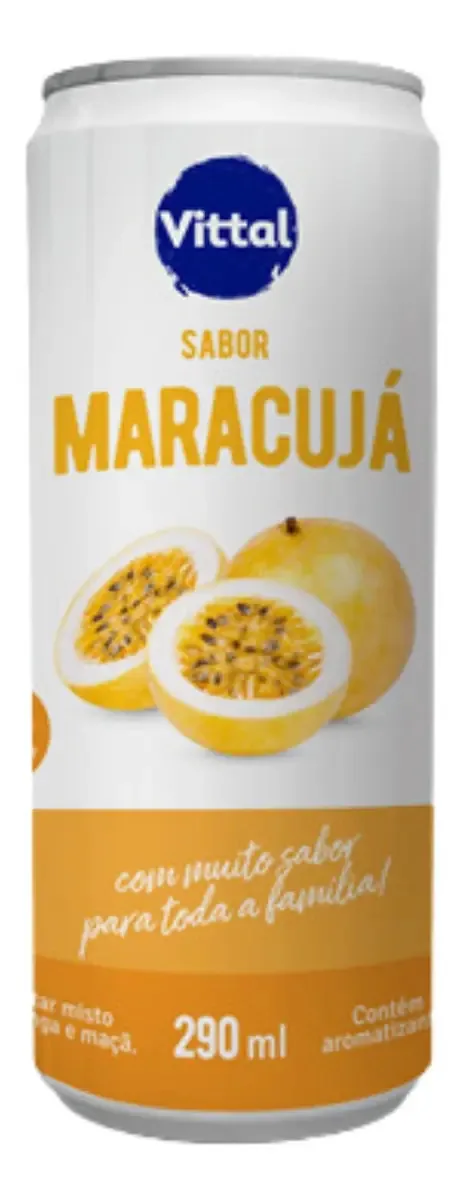 Nectar Vittal 290ml Maracuja Lata
