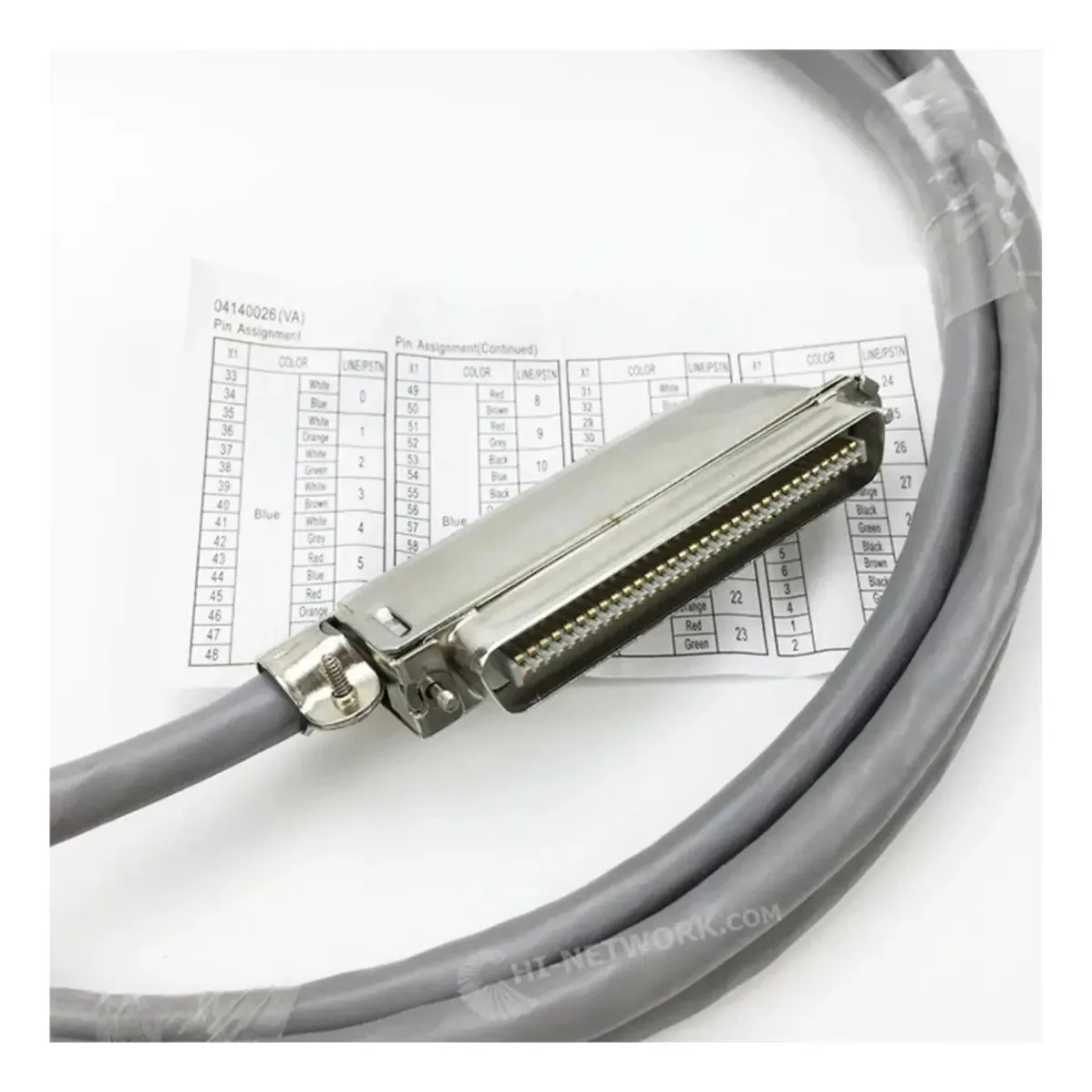 Cabo Centronic Telco Rj21 Macho 90 Zhongli Sci-tech Group